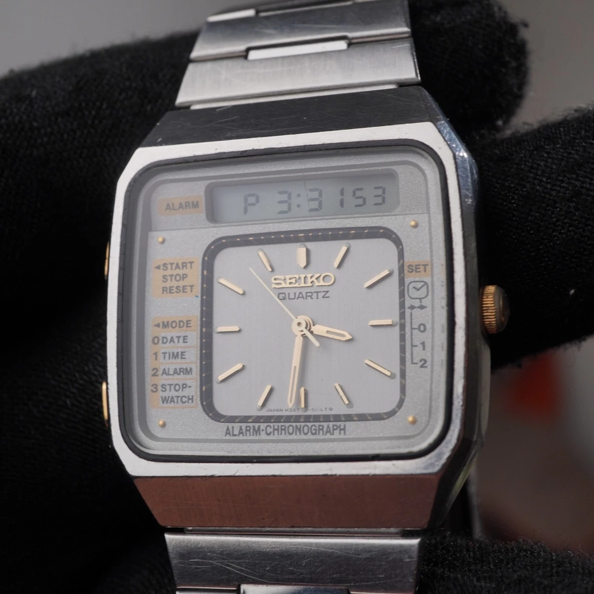 Seiko Analog & Digital Square Wristwatches for sale | eBay