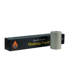 High Teck Products MP140G-9 Masking Paper, 9 in W x 400 ft L, Green, 35 lb Basis