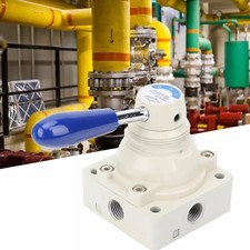 4 Way 2 Position Air Valve Hand Lever Direct Action 14in Npt Pneumatic Valve