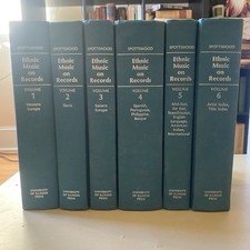 Richard K Spottswood Ethnic Music on Records: A Discography Vol 1-6 books