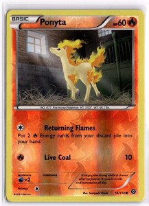 Ponyta 16/114 Reverse Holo Steam Siege