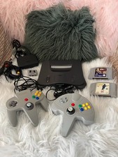 Nintendo 64 Console + 2 x Controllers + Games, Memory, Tested | Full N64 Set Up.