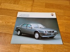 MASERATI 422 1990 Brochure de vente Français Dépliant prosepkt V280 Modena SPa