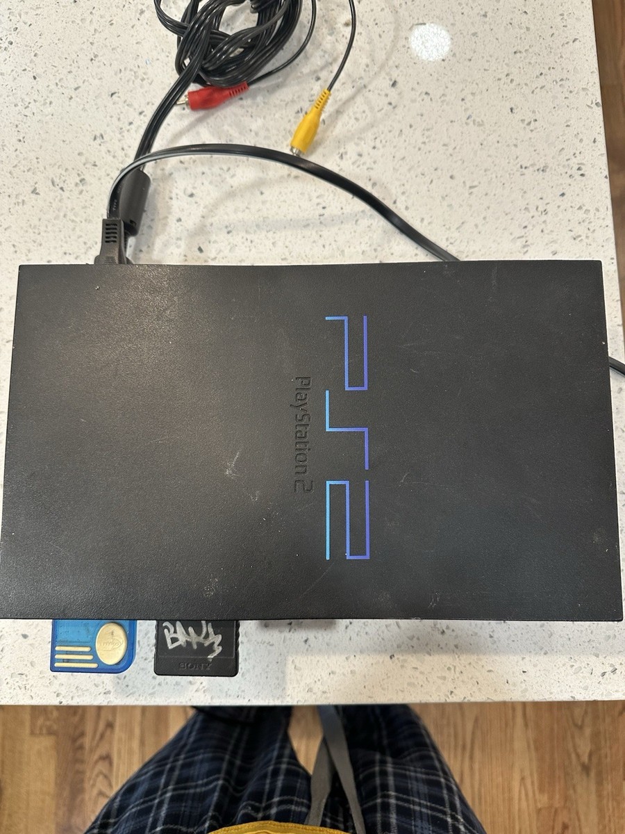 Sony PlayStation 2 Launch Edition Black Console (SCPH-15000) for