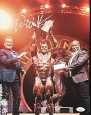 NICK WALKER SIGNED 11X14 PHOTO THE MUTANT 2026 MR OLYMPIA CHAMPION JSA COA A