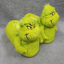American Eagle AE Grinch Slippers 3D Women Size Medium / Large Green