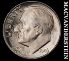 1946-D Roosevelt Dime- Silver- Choice Gem Brilliant Uncirculated Luster #J3090
