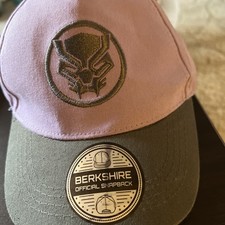 Marvel Black Panther Purple Berkshire Adjustable Snapback Youth Hat OSFM NEW