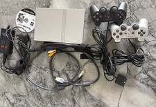 Sony PlayStation 2 PS2 Slim (SCPH-70003) Fully Tested/Working - With one game