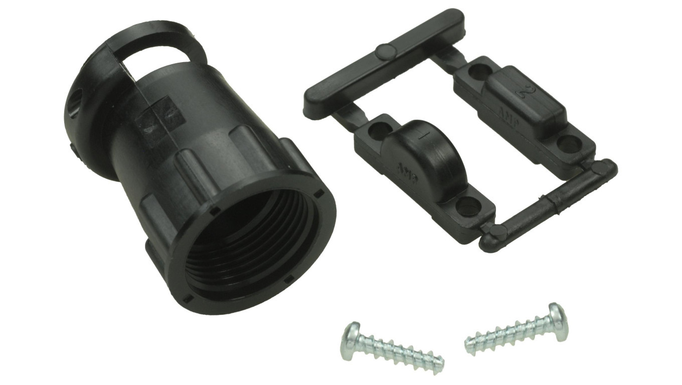 Bracket and cover for CPC straight 17 206070-8 /T2UK