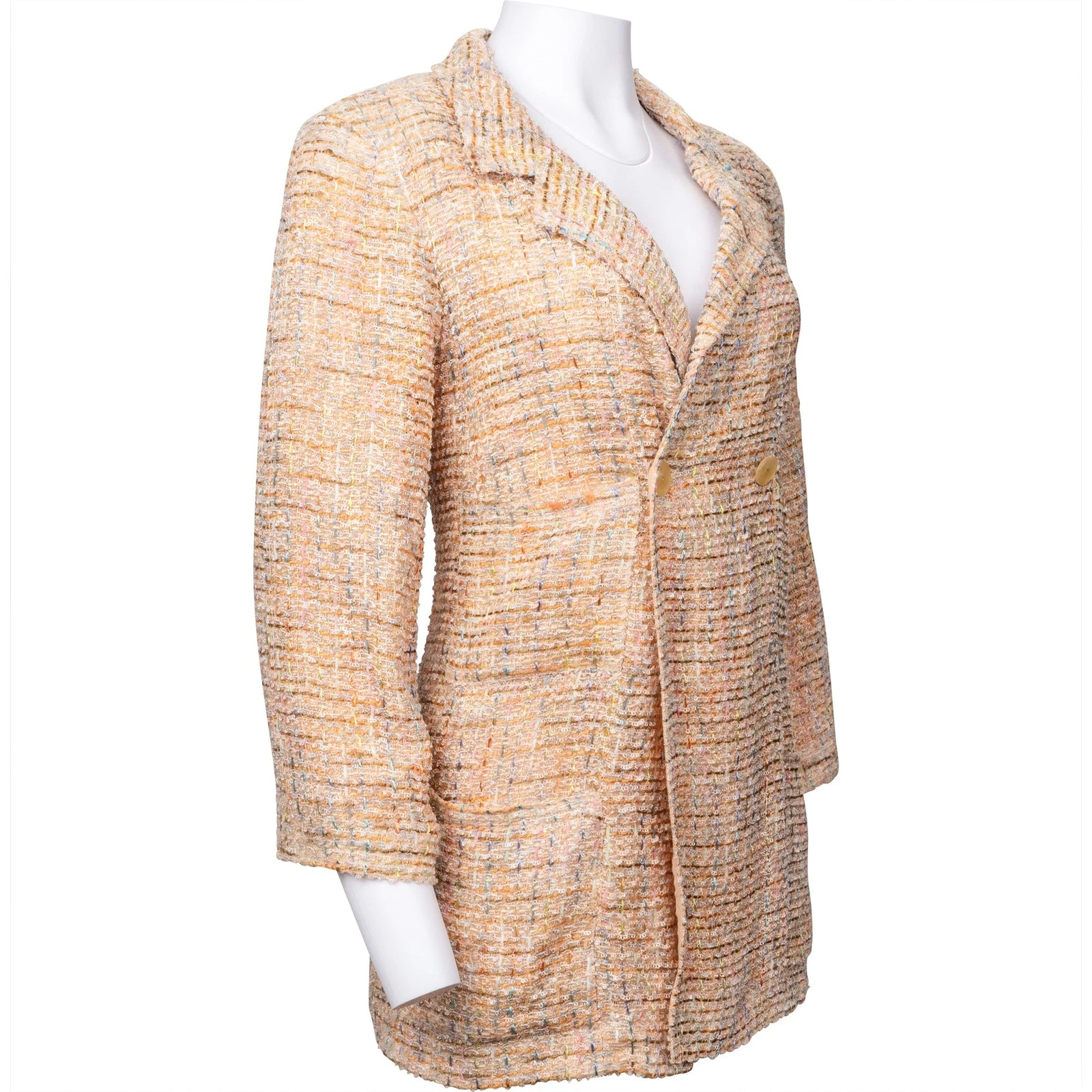 Chanel Tweed Jacket (DE36 FR38) Giacca Coco CC