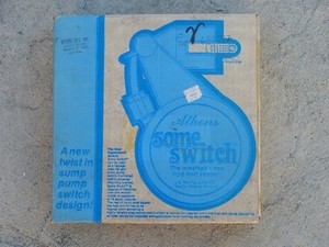 New - Athens Model #95010 SOME SWITCH, Universal Sump Pump Replacement Switch