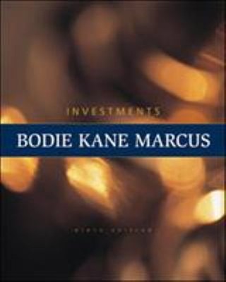 Investments Hardcover Zvi, Kane, Alex, Marcus, Alan J. Bodie