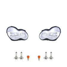 Scheinwerfer Links & Rechts Set + Leuchtmittel passend für Mercedes W203 CKlasse Scheinwerfer Links & Rechts Set + Leuchtmittel passend für Mercedes W203 CKlasse