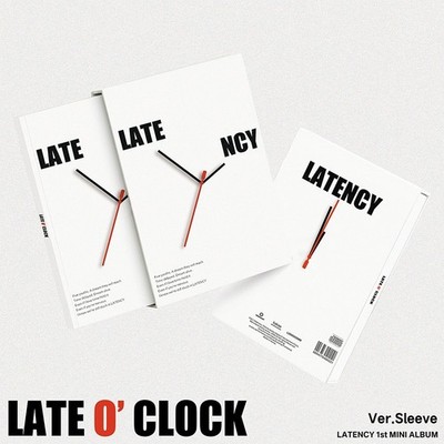 LATENCY [LATE O  CLOCK] 1st Mini Album SLEEVE Ver./CD-R+Photo Book+Poster+6 Card