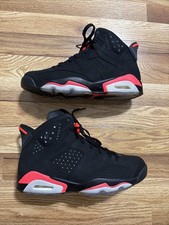 Air Jordan 6 Retro Infrared 2014 Taglia 8.5 Uomo 100% Autentico DS OG Tutto Vintage