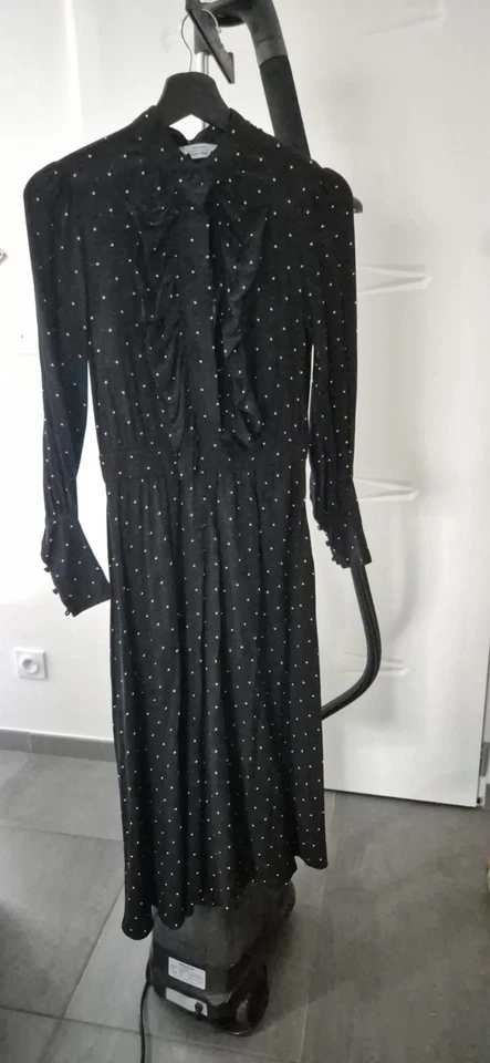 🖤 Robe noire à pois blancs — & Other Stories - Photo 1/4