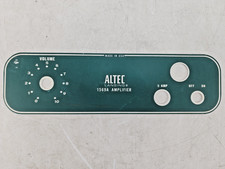 Vintage Altec 1569A Tube Amplifier Front Panel Badge USED AS IS