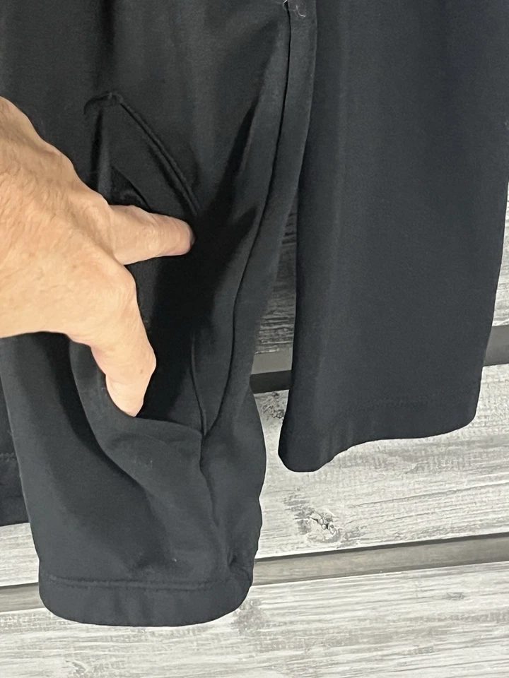 Sudadera Nike Cleveland State Vikings para hombre L Sudadera con capucha negra Dri Fit Soccer Foto 4 de 4