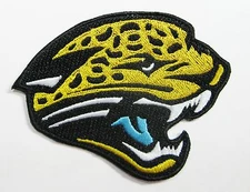LOT OF (1) NFL JACKSONVILLE JAGUARS LOGO PATCH IRON-ON  ITEM # 11