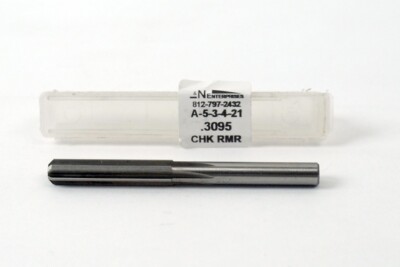 .3095 X .2755 X 1-1/2 X 3-1/4'' OAL 6 STR FL HSS REAMER (A-5-3-4-21)