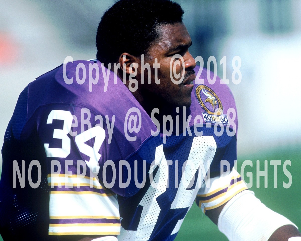 HERSCHEL WALKER MINNESOTA VIKINGS 40 FOR 60 PATCH CLOSEUP 1989