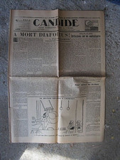 "620.21"   VIEUX JOURNAL  "CANDIDE "     2 SEPTEMBRE 1940