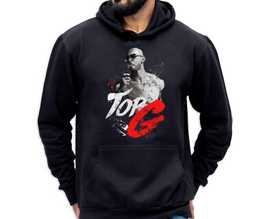 Top G Jumper Andrew Tate Hoodie Alpha Hustler Multi-Millionaire Kickboxing Hoody