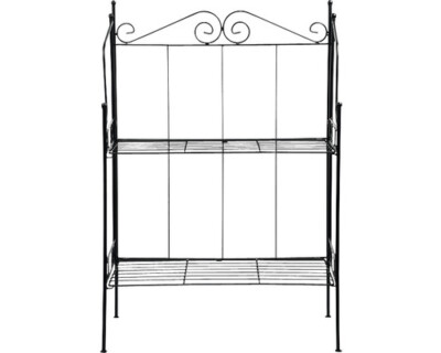 Etagere Esschert s Garden S 56,5 x 26 x 79 cm Stahl schwarz