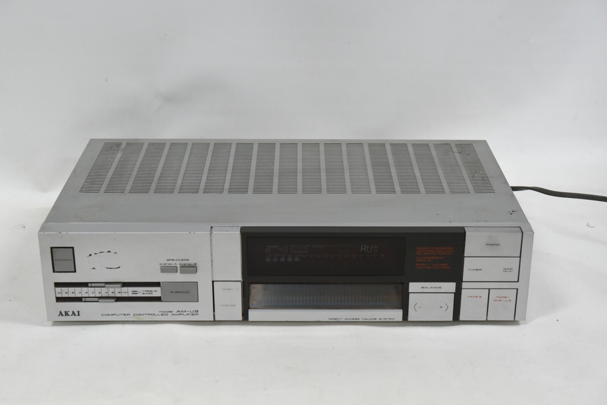 Akai AM-U3 Stereo Integrated Amplifier - Computer Controlled