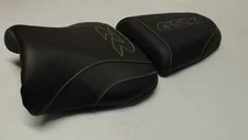 CUSTOM BLACK CARBON FIBER SEAT COVERS WILL FIT SUZUKI GSX 600R/750R/1000R 00/03