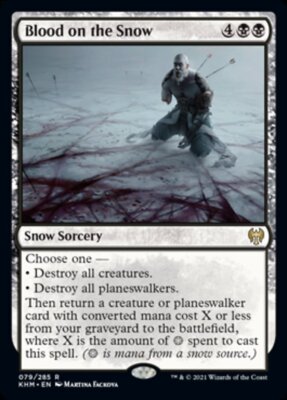 Blood on the Snow [Kaldheim] Magic MTG