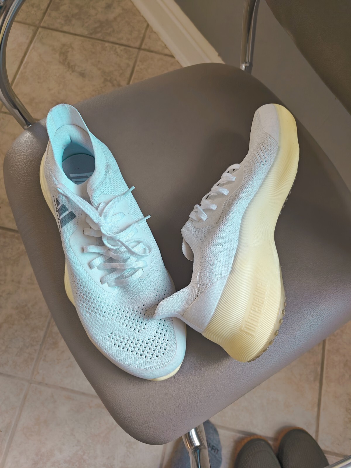 Adidas Futurenatural S42514 Men's Running Sneaker Shoes White Size 13 N