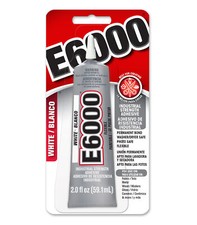 E6000 Multi Purpose Industrial Strength Adhesive Glue WHITE 2fl oz 59.1ml USA