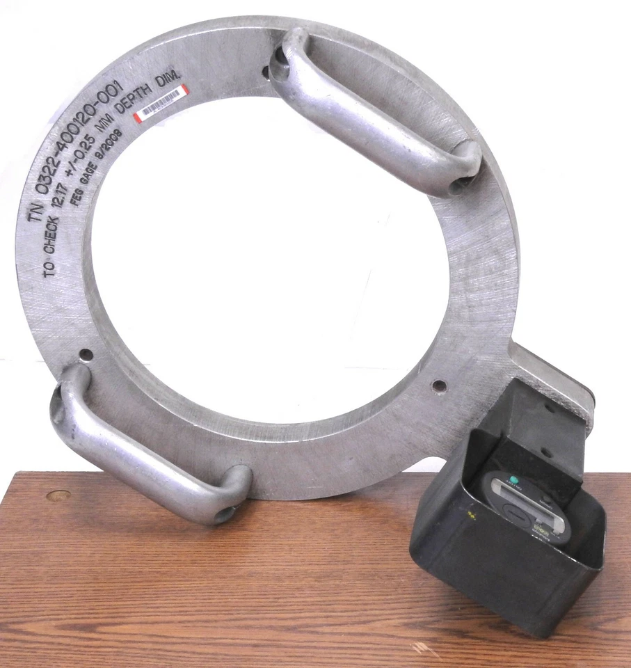 Medidor de profundidad de diámetro desplazado digital FEG de 0,467" a 0,5437" (11,867 a 13,809 mm) Rango Foto 2 de 4