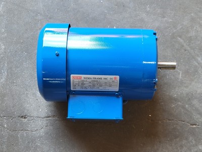 AMEG 3 hp, 575 volts, 3450 rpm, 56C Electric Motor