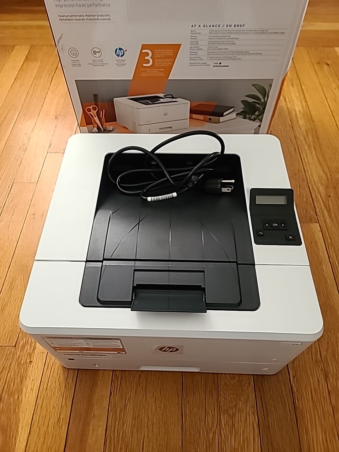 HP LaserJet Pro 4001n monochrome laser printer eBay