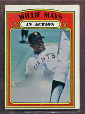 Vintage Willie Mays Baseball Card Timeline: 1951-1974 123