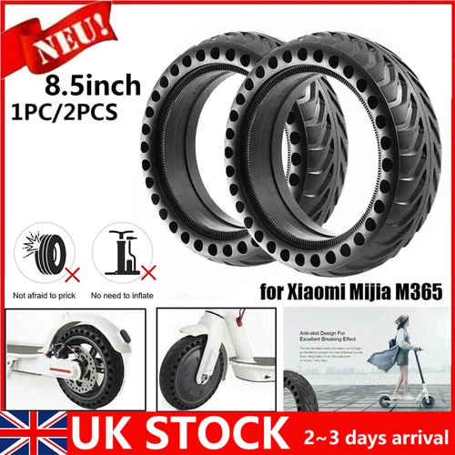 Replacement Solid Tyre 8.5" Honeycomb Tire for Xiaomi Mi M365 Pro E-Scooter UK!!
