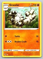 Graveler 136/264 Uncommon Fusion Strike Pokemon Card - NM Near Mint