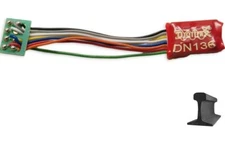 Digitrax DN136PS ~ New 2025 ~ 1 Amp HO / N DCC Motor Decoder Short 8 Pin Harness