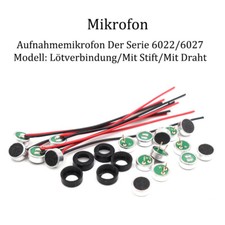 Elektret Kondensator Mikrofonkapsel / Mikrofo...