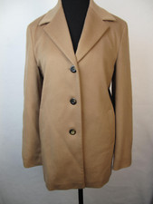 Feraud Wool/cashmere Blend Suit Casual Blazer /jacket -beige Sz F-38 D-36 Flaw