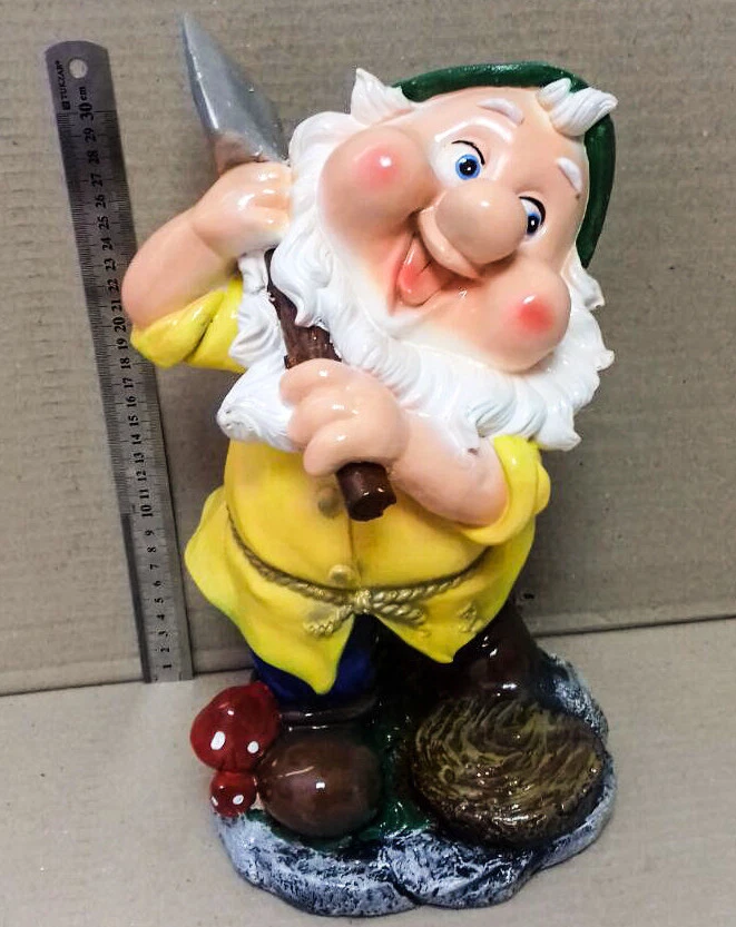 Садовая карликовая статуэтка гном газон уличное украшение для двора художественная скульптура украшения - Изображение 2 из 4