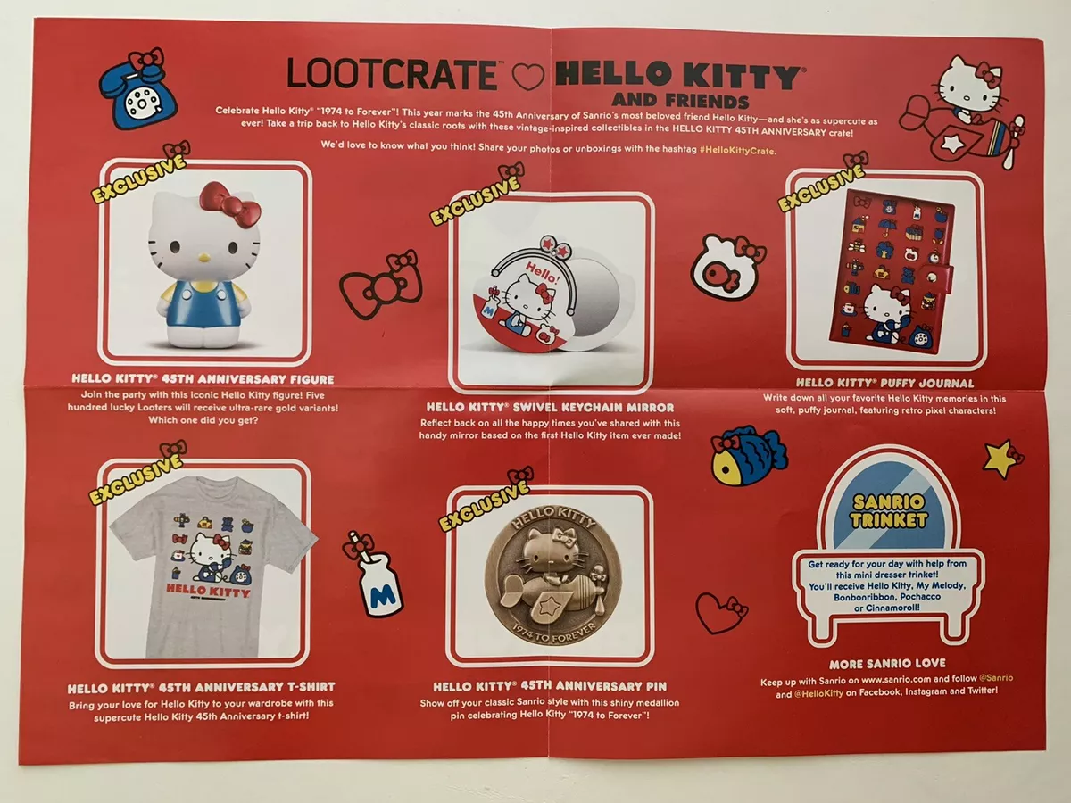 Sanrio Hello Kitty and Friends Crate from LootCrate - My 3 Little Kittens