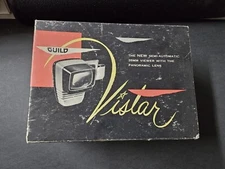 VINTAGE Guild Vistar 35mm Slide Viewer by Craftsmen Guild With Box 1950's