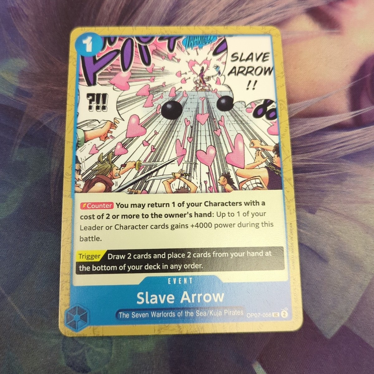 One Piece CCG 500 Years Into The Future Slave Arrow OP07-056 UC | eBay