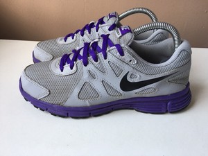 purple nike trainers ladies