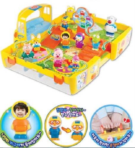 PORORO Melody School Bus & 10 Friends Figures /EXPRESS - Picture 2 of 10