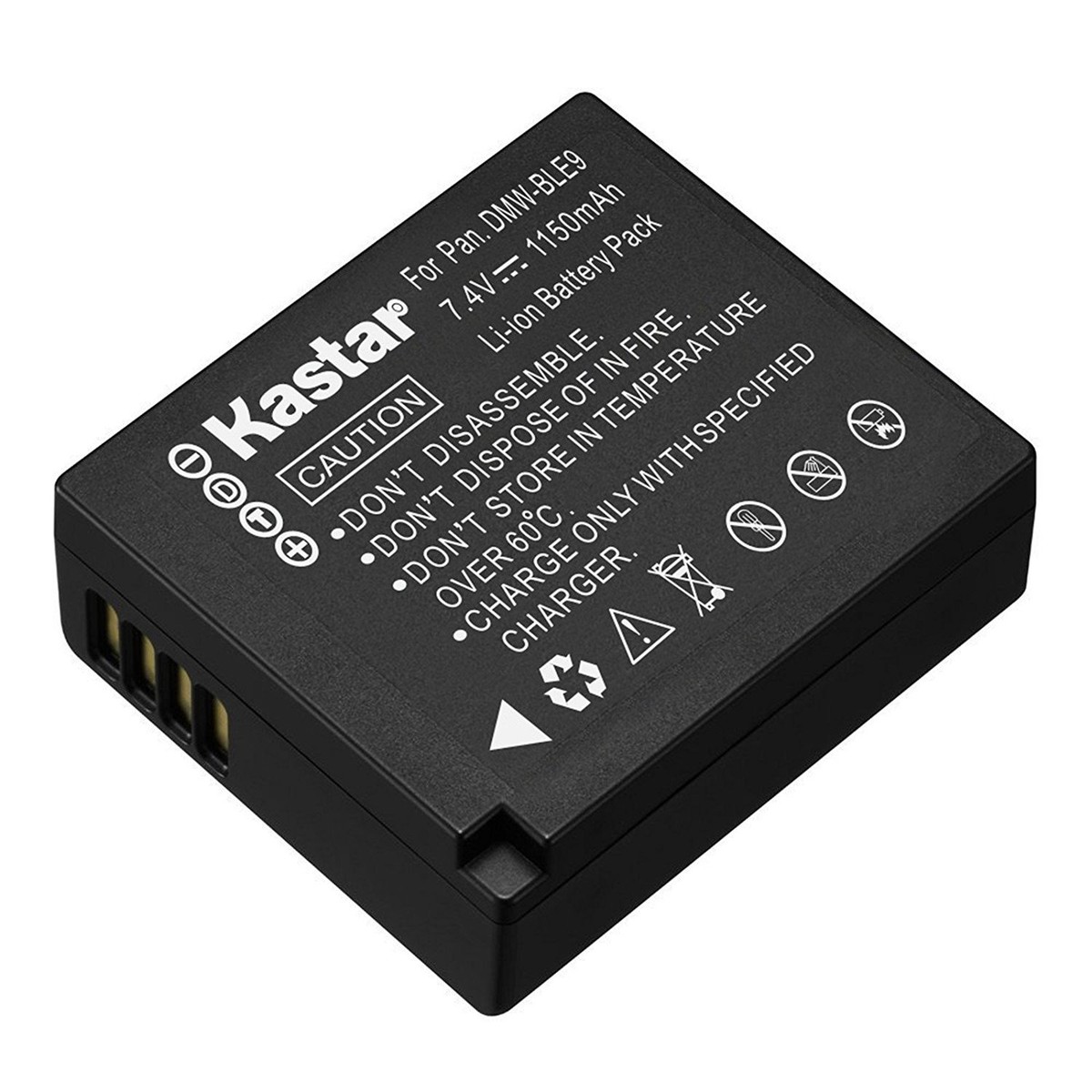 2x Kastar Battery for Panasonic Lumix DMW-BLG10 DMC-GX80 GX85